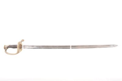 France Sabre modele 1845/55 Monture laiton une branche renfl…