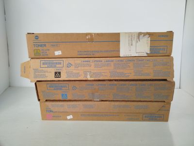 Lot de 4 - KONICA MINOLTA - Cartouches de toner - TN321 CMJN…