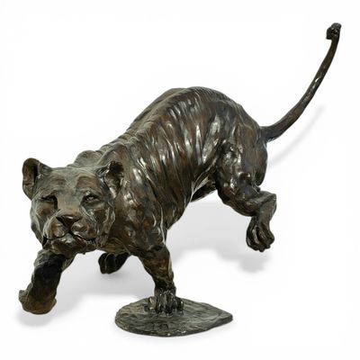 José Maria DAVID Guépard bondissant - Photo 1