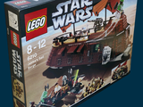 une boîte contenant un véhicule Lego Star Wars