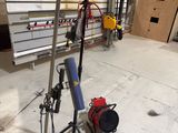 a picture of a room with a lot of chairs and equipment