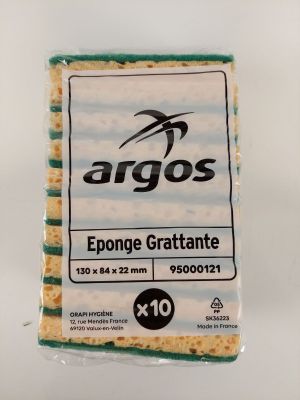une photo d'un paquet d'éponges posé sur une table
