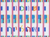 une image représentant un tableau composé de carrés colorés sur fond blanc