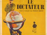 L'affiche du film « Le Dictateur » de Charlie Chaplin montre un homme tenant un globe terrestre