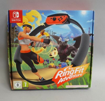 la boîte du jeu « Ring Fit Adventure » pour Nintendo Wii
