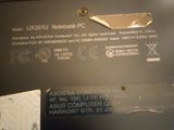 a close up of a metal box with a sticker on it