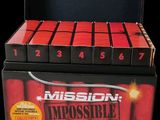 the box of mission impossible inside the box is full of cards