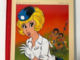 an image of a book with a picture of a woman in uniform