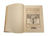 an open book with a picture of a tree on it