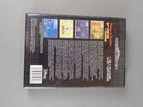 a back cover of a video game on a table