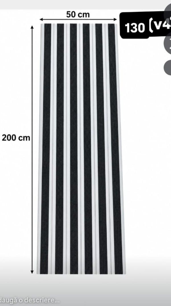 Tapis d’entrée techniques à profilés aluminium avec bandes a…