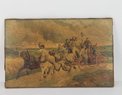 Technique de reproduction entoilée d’après Eugène BURNAND " …