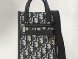 christian dior monogram canvas tote bag with shoulder strap