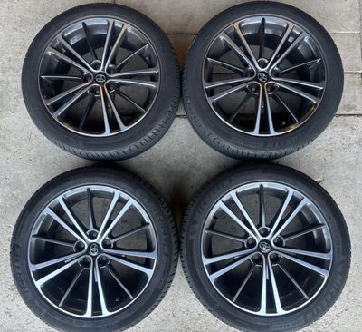 Jeu de 4 roues jantes alu avec pneus d'occasion - pour TOYOT…