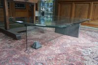 VAL SAINT LAMBERT - magnifique table basse avec plateau en c… (photo 2)