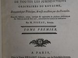 an old book with a black and white title on it