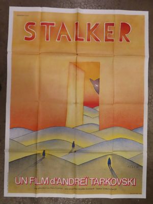 a movie poster for the film stalker