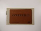 un gros plan sur une étiquette apposée sur la porte d'un réfrigérateur sur laquelle on peut lire « Courselles »