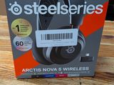a box of headphones on a table in a store