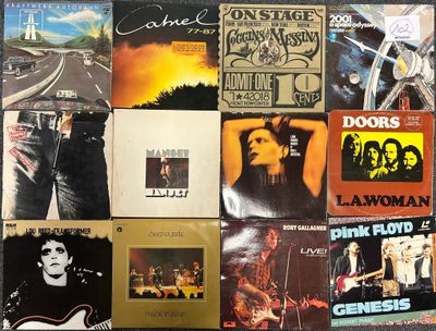 Divers. Lot de 28 disques vinyles 33 tours, dont : Lou Reed,… - Photo 1