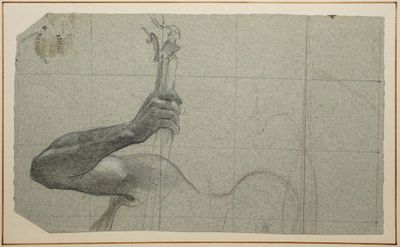 WASHINGTON Georges, 1827-1910, Études de bras, Un dessin au … - Photo 1