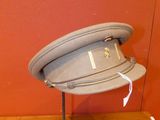 a hat that is sitting on top of a wooden table