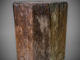 an image of a piece of wood that is sitting on top of a table