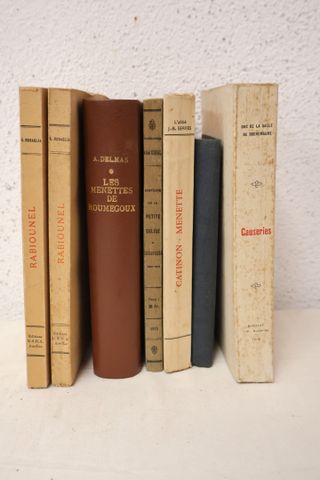 Lot de 7 romans du Cantal 