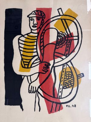 Fernand LEGER (1881-1955), d'après.