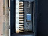 a black case with a keyboard inside of it
