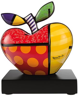 Romero Britto : Objet en porcelaine "Big Apple" (petite vers…