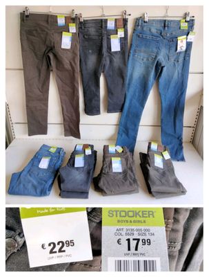 11 jeans slim fit taille 4,6,9 et 12 ans