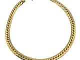 an image of a gold bracelet on a white background
