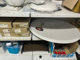 a lot of items on the shelves in the store