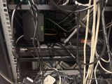 a bunch of wires that are connected to a computer