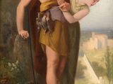 an image of a painting of a woman holding a child