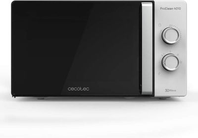 une image d'un four à micro-ondes sur fond blanc