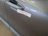 a sticker on the door handle of a car