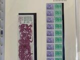 a picture of a book with stamps on it
