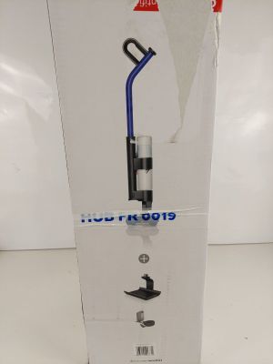 une boîte contenant une poignée bleue et une poignée noire