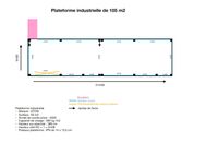 Mezzanine / plateforme industrielle métallique de 105 m² en … (photo 3)