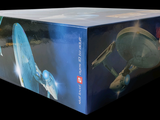 a boxed box with a star trek figure on it