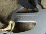 a close up of a metal object on the ground