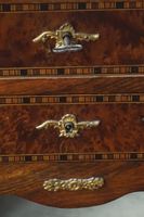 commode française ancienne en marqueterie - avec 2 tiroirs -… (photo 3)