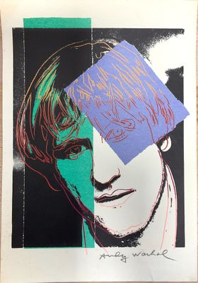 Andy WARHOL (1928-1987) GERARD DEPARDIEU, 1986 Lithographie …