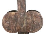 an image of a wooden object on a white background
