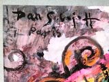 a picture of a painting on the wall of a room