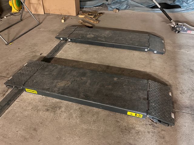 Pont ciseaux carrosserie KROFTOOLS 3 tonnes levage 1 mètre de 202...