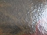 a close up of a piece of meat on a plate