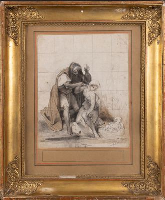 Dans le goût de Paul Émile DESTOUCHES (1794-1874). - Photo 1